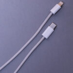 Maxlife MXUC-06 cable USB-C - Lightning 1,0 m 20W grey nylon - Image 5