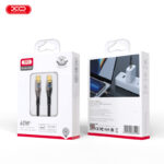 XO Clear cable NB-Q223B USB-C - USB-C 1,0 m 60W black - Image 3