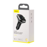 Automobilinis FM moduliatorius su  Bluetooth 12-24V 2xUSB + USB-C, juodas - Image 8