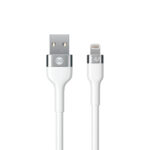 Forever Flexible cable USB - Lightning 1,0 m 2.4A white - Image 3