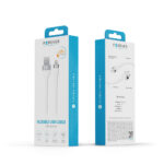 Forever Flexible cable USB - Lightning 1,0 m 2.4A white - Image 5