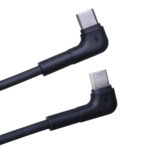 Maxlife MXUC-09 angle cable USB-C - USB-C 1,0 m 60W black - Image 4