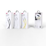 XO cable NB251 USB - USB-C 1,0 m 6A yellow - Image 3