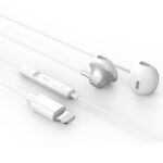 XO wired earphones EP71 Lightning white - Image 3