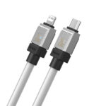 Baseus cable CoolPlay USB-C - Lightning 1m 20W white - Image 3