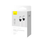 Baseus cable CoolPlay USB-C - Lightning 1m 20W white - Image 9