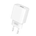 XO wall charger CE02D QC 3.0 18W 1x USB white + USB-C cable - Image 4