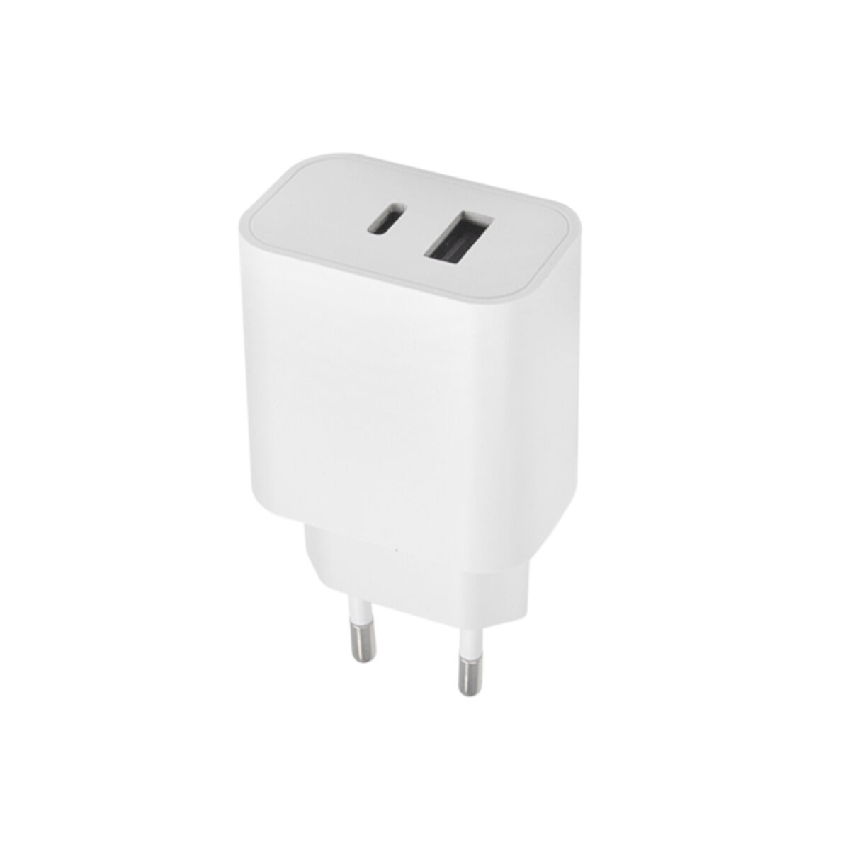 Maxlife MXTC-06 PD QC charger 1x USB-C 1x USB 30W white - Image 3