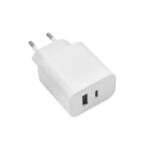 Maxlife MXTC-06 PD QC charger 1x USB-C 1x USB 30W white - Image 4