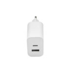 Maxlife MXTC-06 PD QC charger 1x USB-C 1x USB 30W white - Image 7