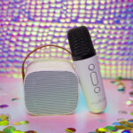 Maxlife Bluetooth karaoke speaker MXKS-100 white - Image 4