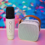 Maxlife Bluetooth karaoke speaker MXKS-100 white - Image 5