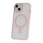 Satin Clear Mag case for iPhone 14 6,1" pink - Image 3