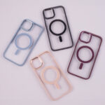Satin Clear Mag case for iPhone 14 6,1" pink - Image 8