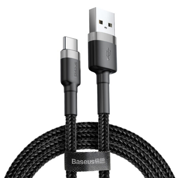 Baseus laidas USB A-USB C 3m QC3 juodas CATKLF-UG1