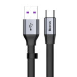 Baseus cable Nimble USB - USB-C 23cm 5A gray-black 40W - Image 3