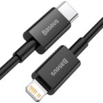 Baseus cabel Superior PD USB-C - Lightning 2,0m black 20W - Image 3
