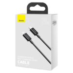 Baseus cabel Superior PD USB-C - Lightning 2,0m black 20W - Image 4