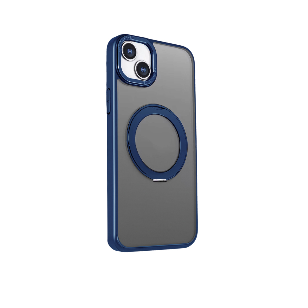 367460_oryg-2 Mag Ring Rotating case for iPhone 15 Pro Max 6,7" navy blue - Image 1