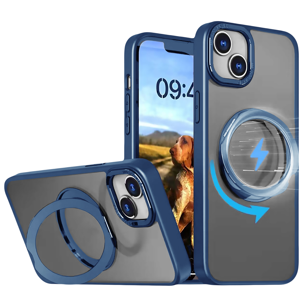 367461_oryg-2 Mag Ring Rotating case for iPhone 15 Pro Max 6,7" navy blue - Image 3