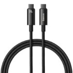 Baseus cable Tungsten PD USB-C - USB-C 1,0m black 240W