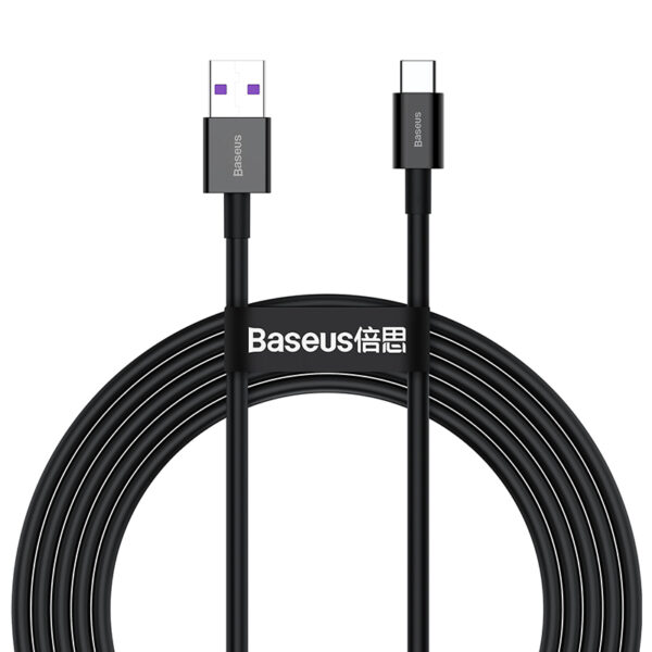 Baseus cabel Superior USB - USB-C 2,0m black 66W
