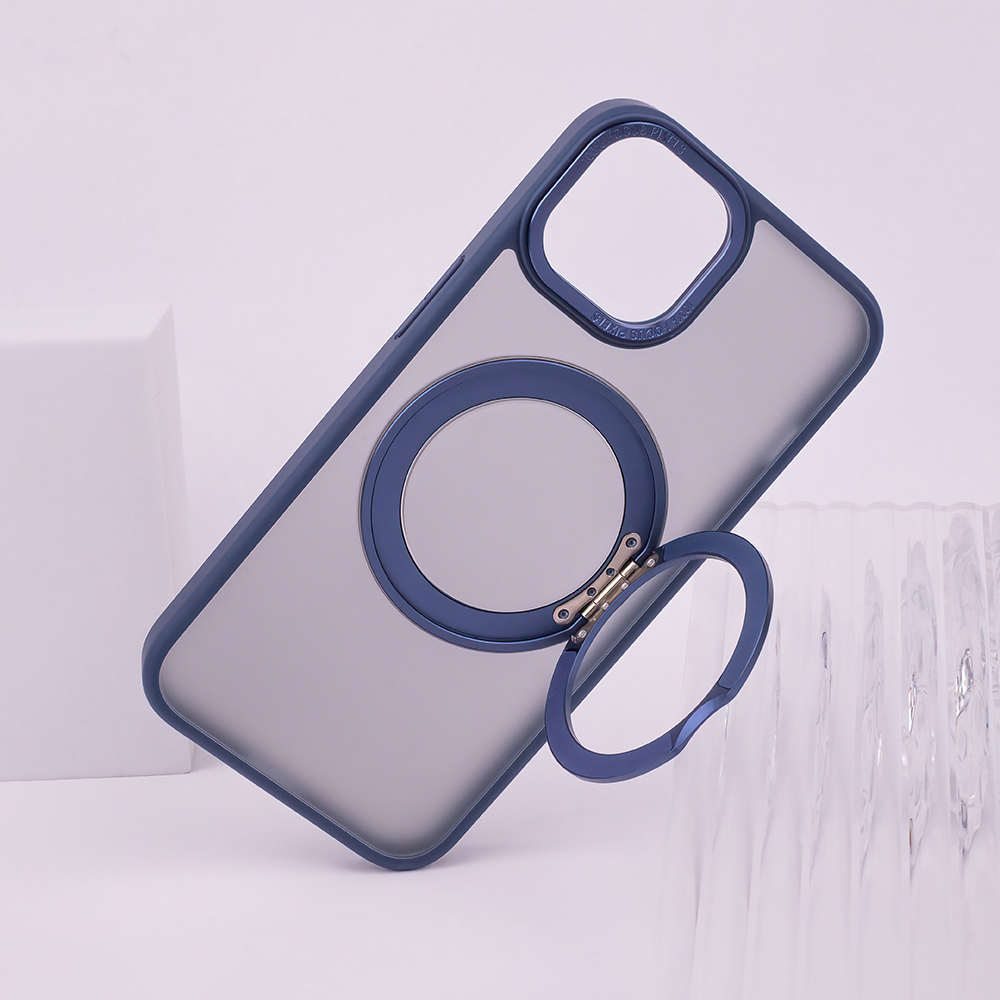 369315_oryg-1 Mag Ring Rotating case for iPhone 14 6,1" navy blue - Image 6
