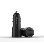 Devia car charger Smart 40W PD 2x USB-C black - Image 3