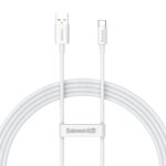 Baseus cabel Superior USB - USB-C 1,5m moon white 100W