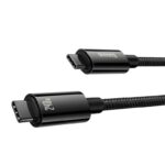 Baseus cable Tungsten PD USB-C - USB-C 3,0m black 240W - Image 3