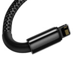 Baseus cable Tungsten USB - Lightning 2,0m 2,4A black - Image 5