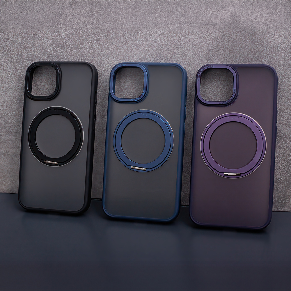 374446_oryg-1 Mag Ring Rotating case for iPhone 14 6,1" navy blue - Image 9