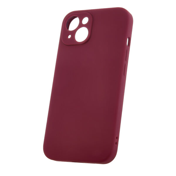Mag Invisible case for iPhone 15 6,1 burgundy