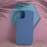 Solid Silicon case for iPhone 16 Pro Max 6,9 light blue - Image 9