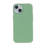 Solid Silicon case for iPhone 13 6,1 light green - Image 4