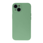 Solid Silicon case for Samsung Galaxy S24 Ultra light green - Image 4
