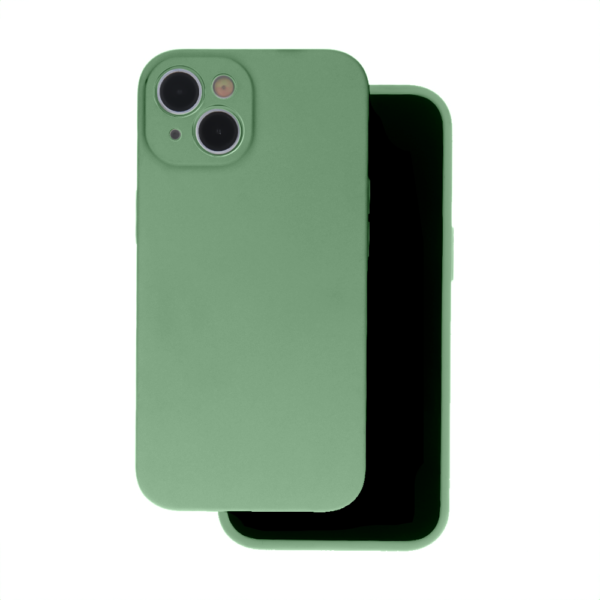 Solid Silicon case for Samsung Galaxy S23 Ultra light green