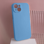 Solid Silicon case for Samsung Galaxy S22 light blue - Image 9