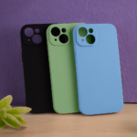 Solid Silicon case for Samsung Galaxy S23 light green - Image 10