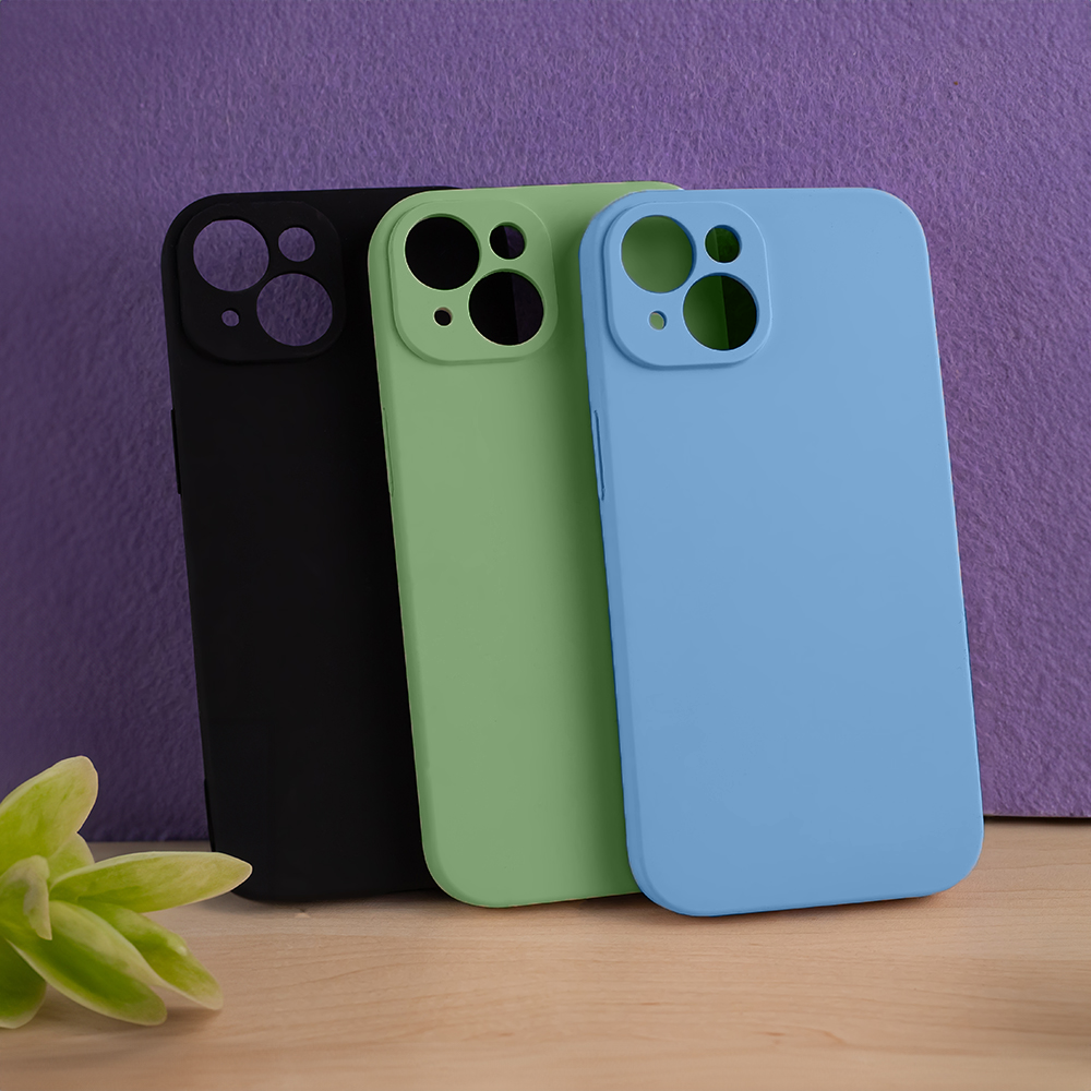 380556_oryg-12 Solid Silicon case for Samsung Galaxy S24 Ultra light green - Image 10