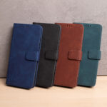 Smart Velvet case for Xiaomi Redmi 13C 4G / 13C 5G / Poco C65 brown - Image 11