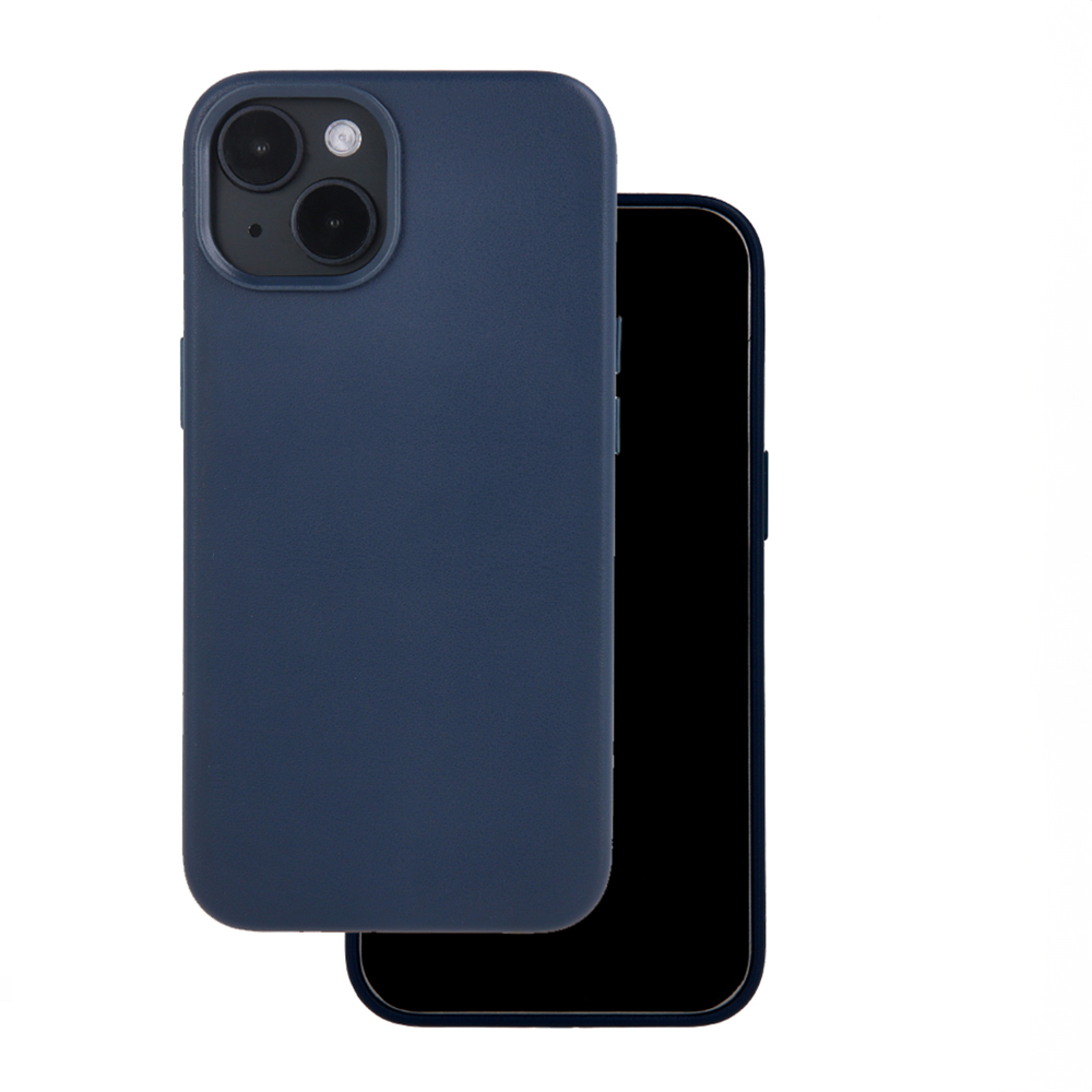 384265_oryg Mag Leather case for iPhone 16 Pro 6,3 dark blue - Image 1