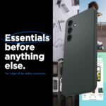 Spigen Liquid Air Case for Samsung Galaxy A55 5G abyss green - Image 12
