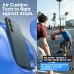 Spigen Liquid Air Case for Samsung Galaxy A55 5G abyss green - Image 14