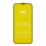 Tempered glass 9D for Samsung Galaxy S21 FE 5G black frame - Image 3