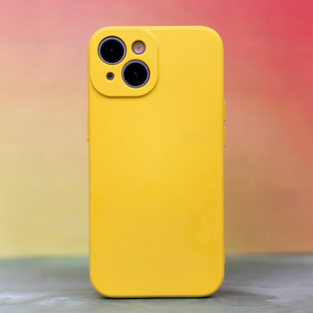 392688_oryg-2 Silicon case for Xiaomi Redmi 13C 4G / Poco C65 yellow - Image 6