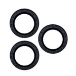 Set of lens glasses for iPhone 15 6,1 black glitter (2 pcs)