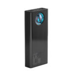 Baseus LiPo Powerbank 30000mAh 65W su PD3.0 QC3.0 4xUSB +  USB C Amblight juodas - Image 3