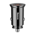 Automobilinis įkroviklis 30W 12-24V USB + USB-C juodas CCALL-YS01