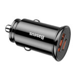 Automobilinis įkroviklis 30W 12-24V USB + USB-C juodas CCALL-YS01 - Image 5